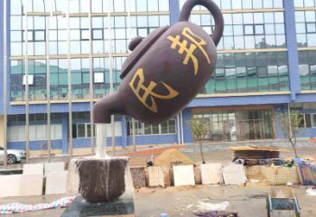 大同精美大型天壶流水喷泉雕塑