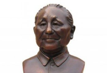 大同伟人铜雕邓小平胸像