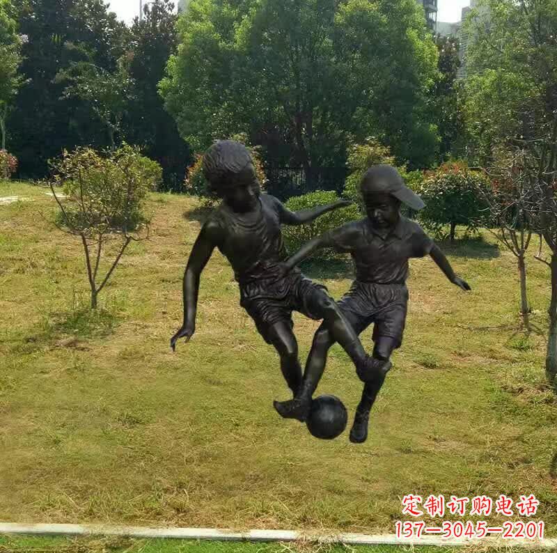 大同中领雕塑出品,精致足球雕塑,带您重温童年欢乐
