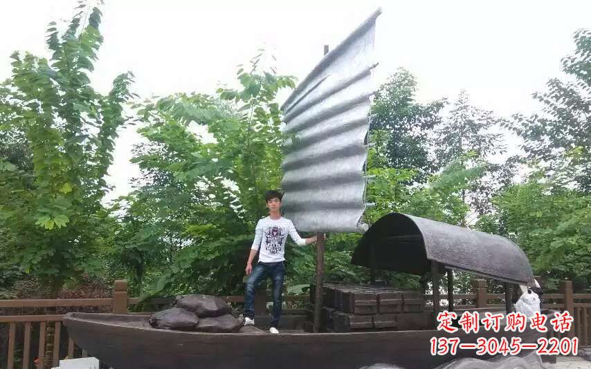 大同高品质帆船铜雕