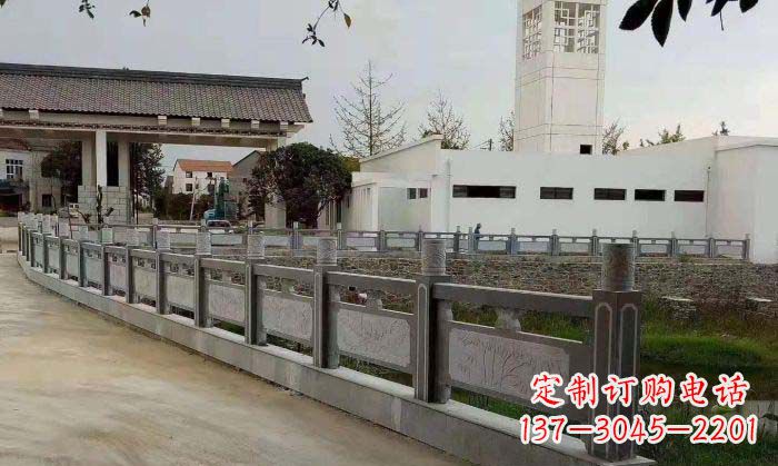 大同仿古景区栏板石雕