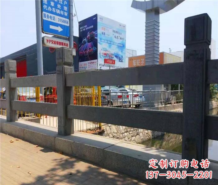 大同仿古景区石栏杆 (3)