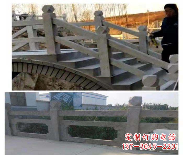 大同仿古景区石栏杆 (2)