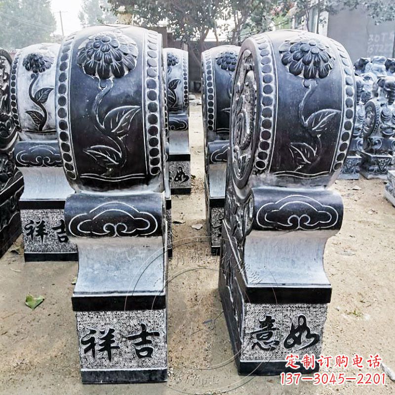 大同古典门墩雕塑