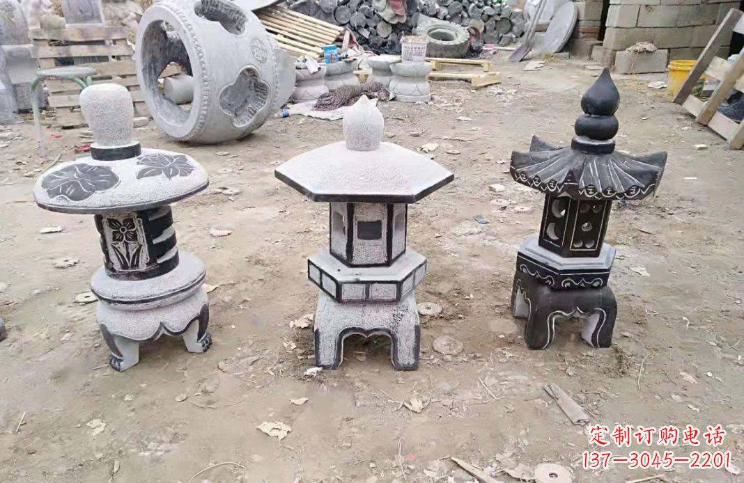 大同仿古石灯雕塑