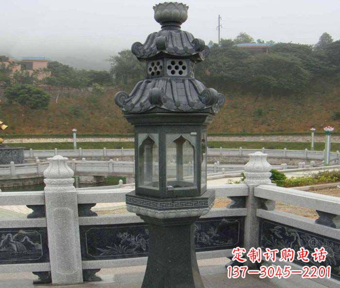大同仿古石灯公园景观石雕