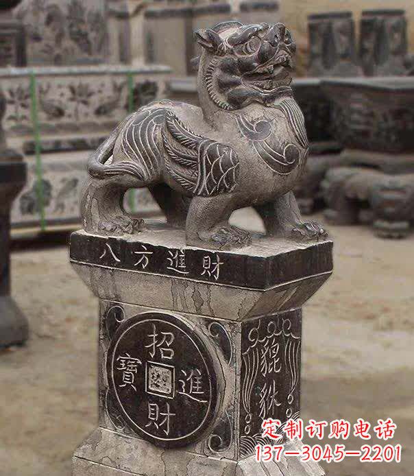 大同仿古石雕貔貅 雕塑,带您走进神秘的古代世界