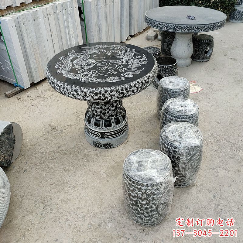 大同仿古石桌凳