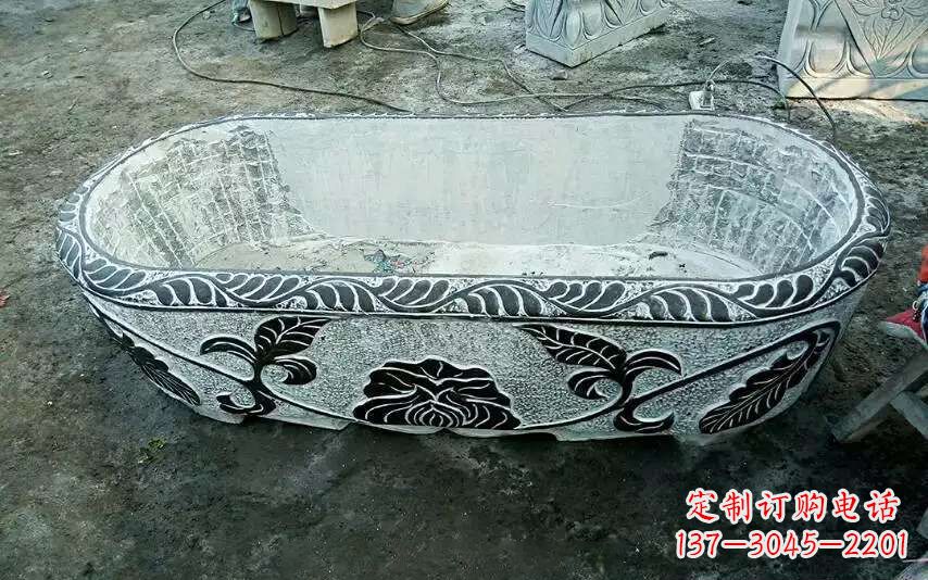 大同仿古水缸石雕