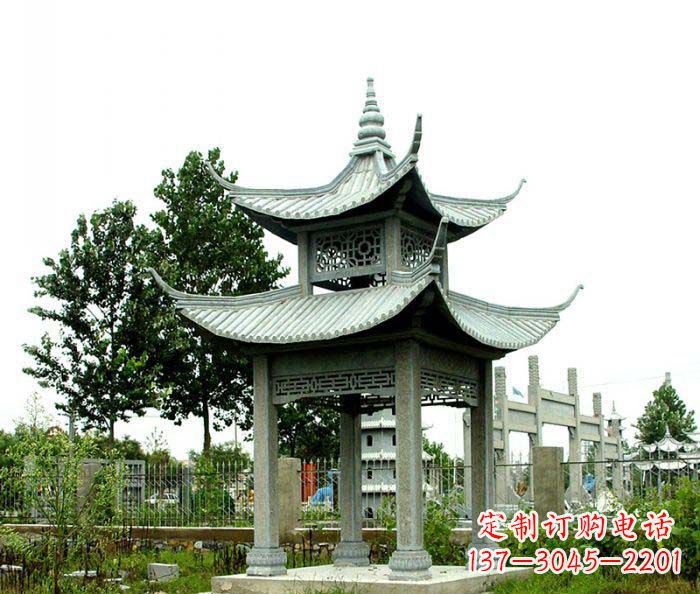 大同中领雕塑凉亭雕塑雕刻精美,展示经典