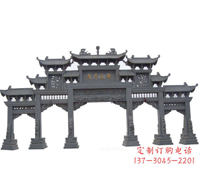 大同产品名称仿古牌坊石雕