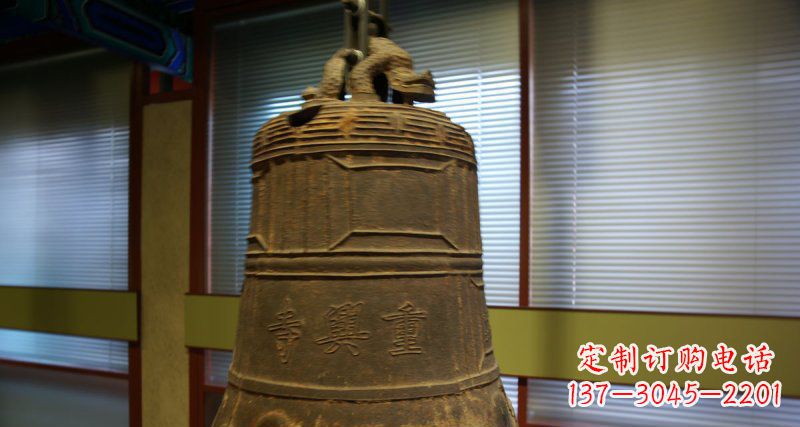 大同仿古铜钟雕塑定制