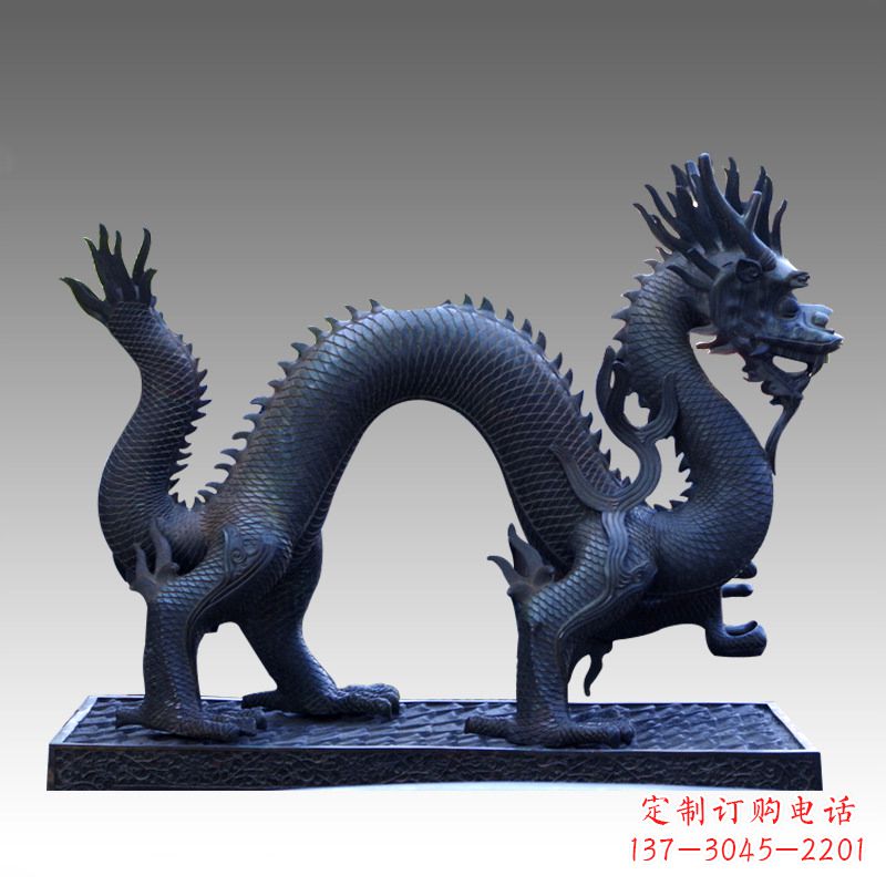 大同仿古做旧神龙铜雕