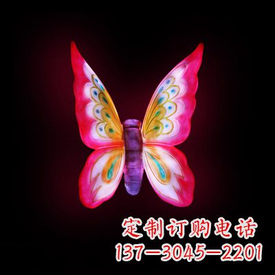 大同红发蝴蝶 小号发光雕塑