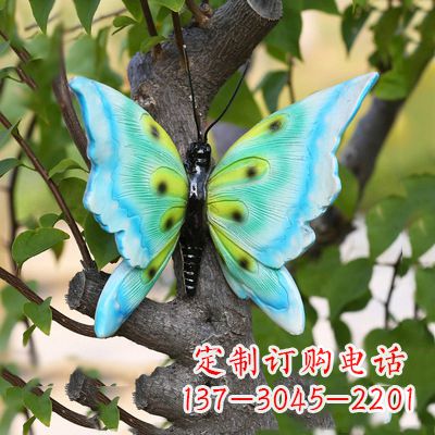 大同蓝色蝴蝶雕塑