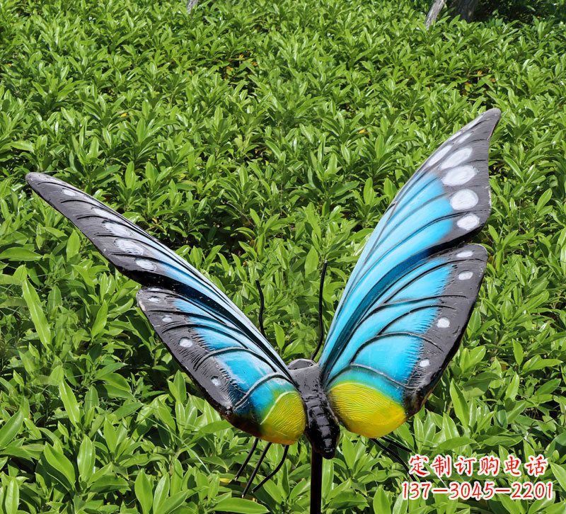 大同玻璃钢蝴蝶雕塑