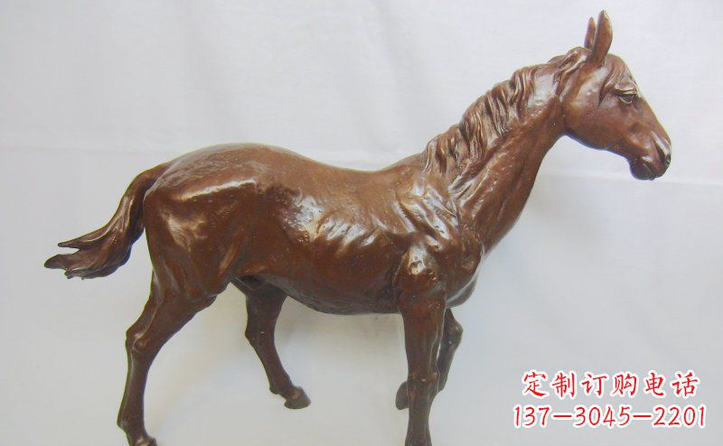 大同仿真马铸铜动物雕塑