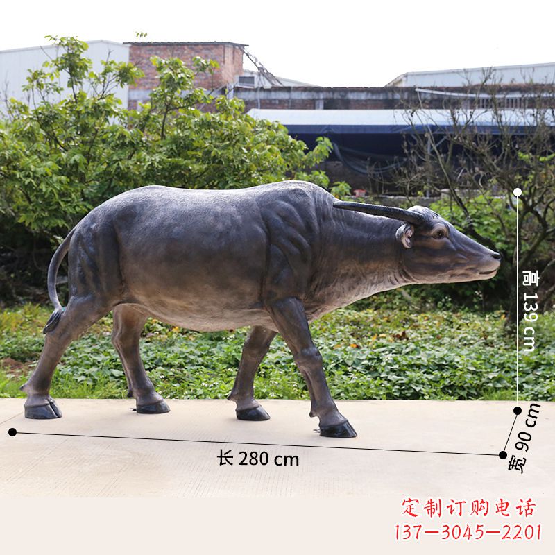大同仿真水牛雕塑