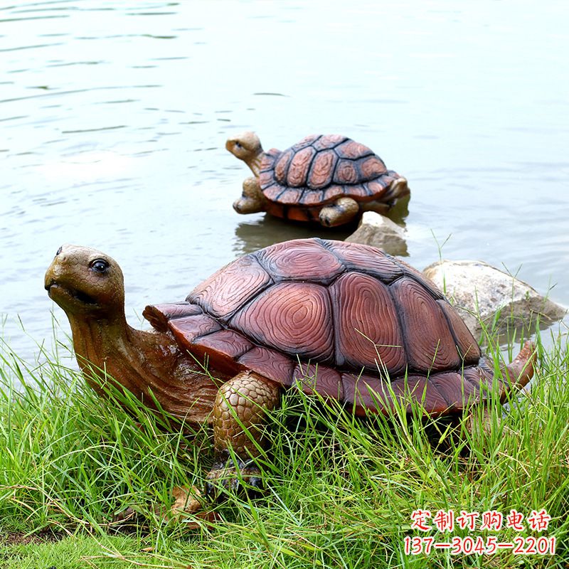大同仿真乌龟公园池塘水景动物雕塑摆件