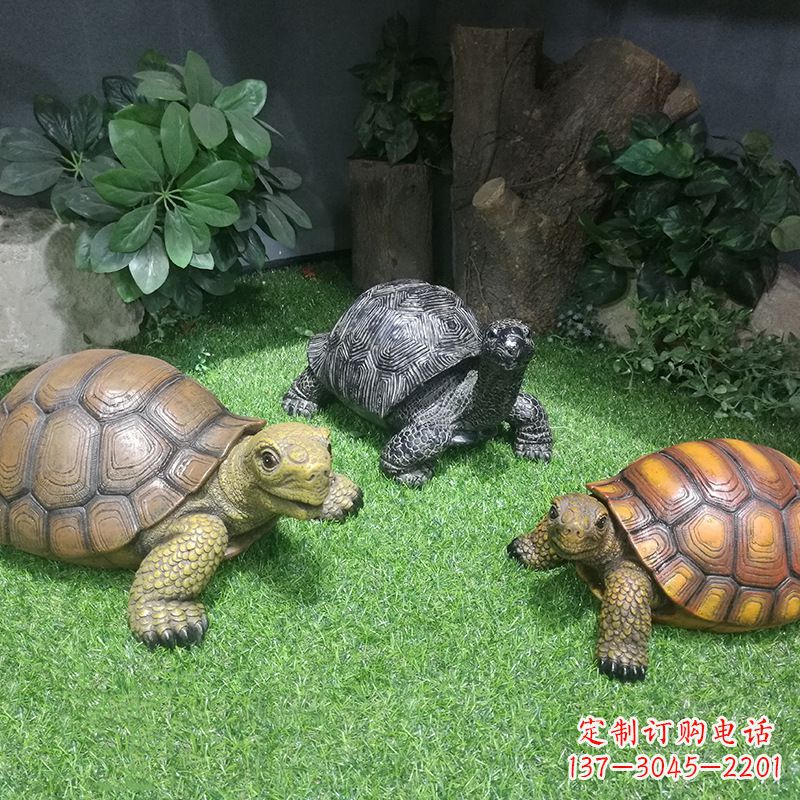 大同仿真乌龟花园庭院水景池塘装饰雕塑