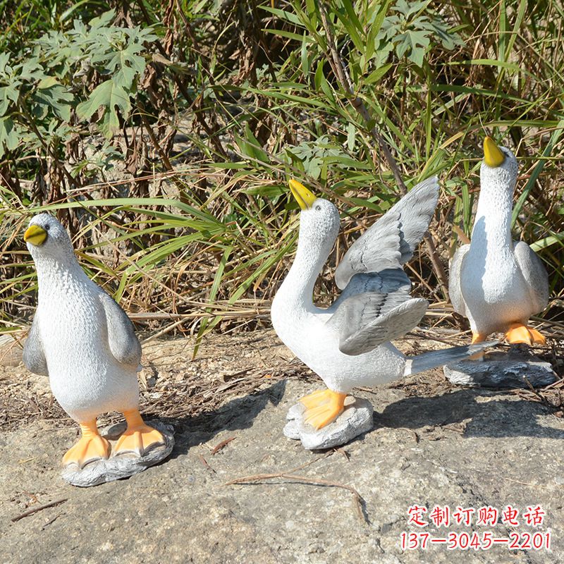 大同象征和平的和平鸽雕塑