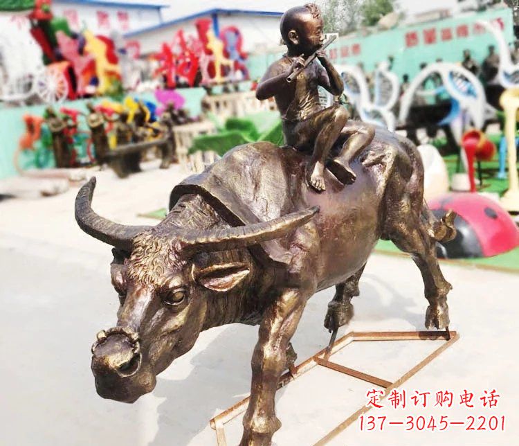 大同牛郎雕塑精美绝伦的铜雕艺术