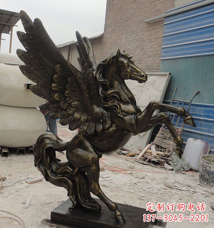 大同青铜动物雕塑