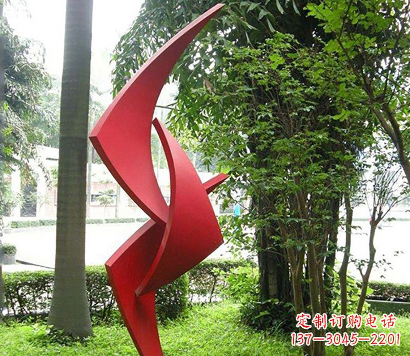 大同高端不锈钢风车雕塑