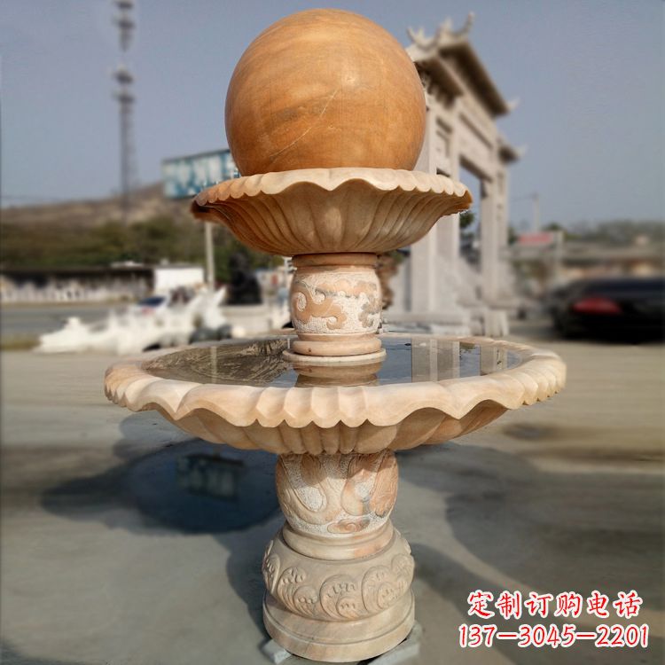 大同风水球石雕塑
