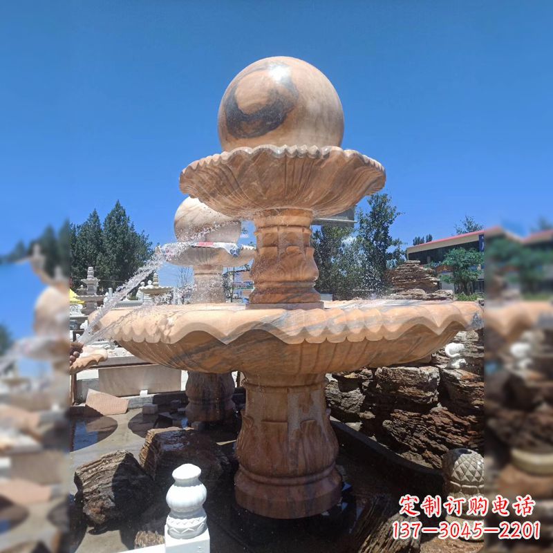 大同风水球水景