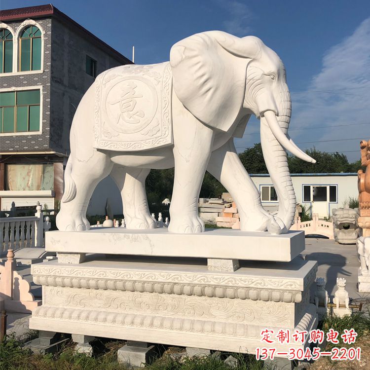 大同精美佛教大象石雕