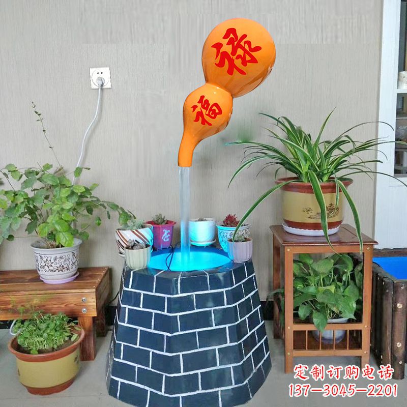 大同福禄葫芦艺术陶瓷雕塑