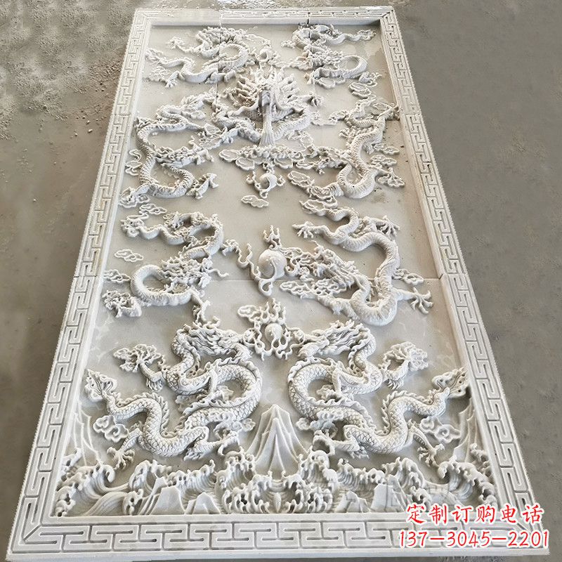 大同九龙壁装饰高浮雕雕塑
