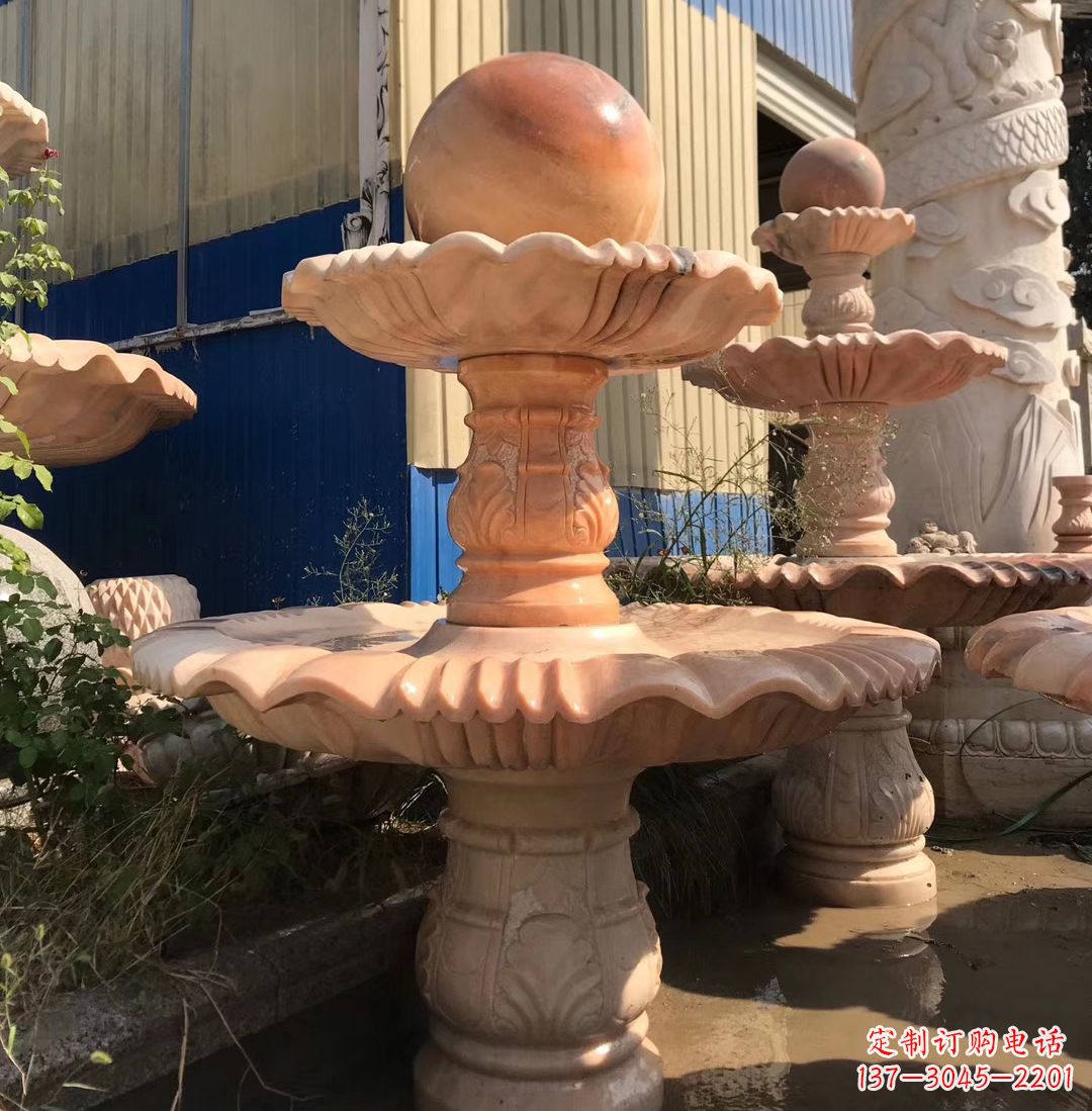 大同各类石雕风水球