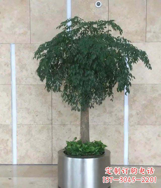 大同特色铜质花盆装饰雕塑