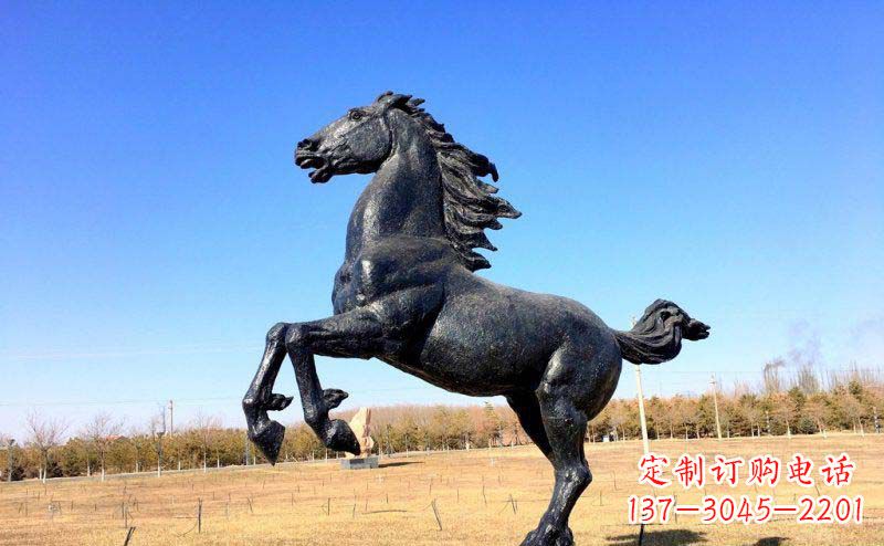 大同精美铜雕奔马动物雕塑