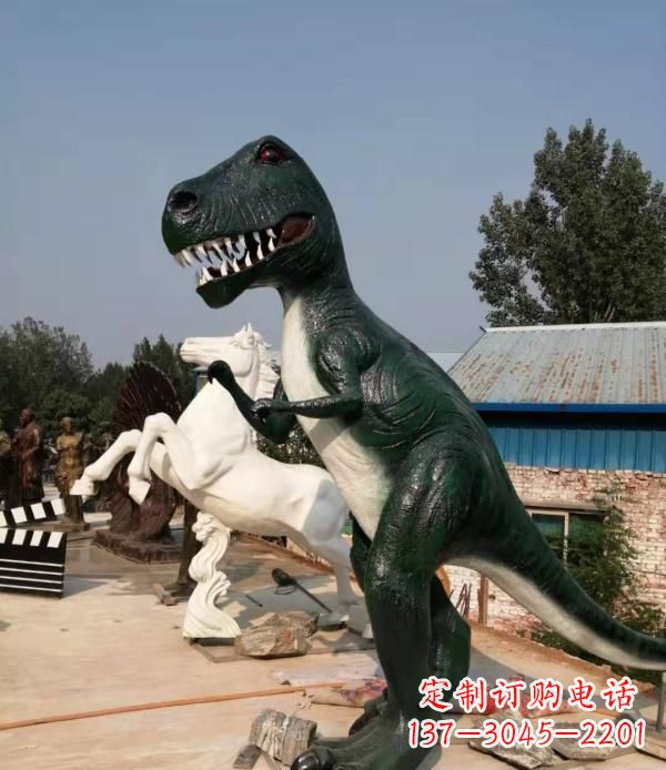 大同玻璃钢仿真恐龙雕塑