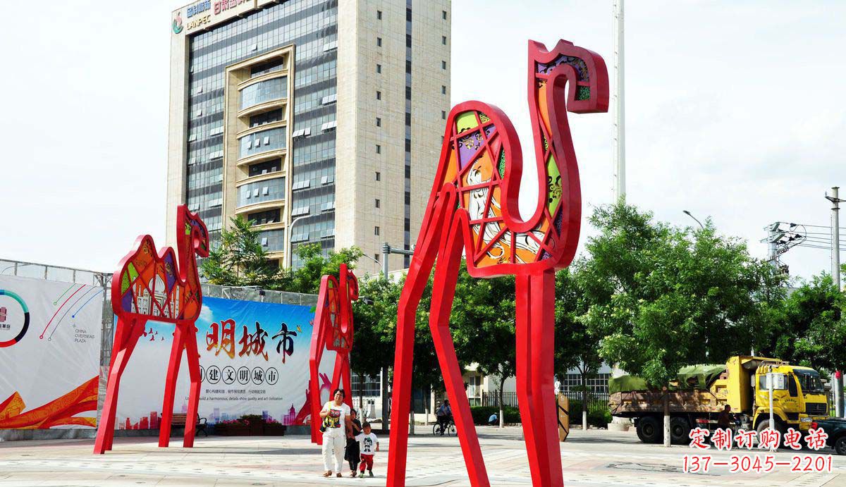 大同欣赏经典之美,拥有完美的高端骆驼雕塑