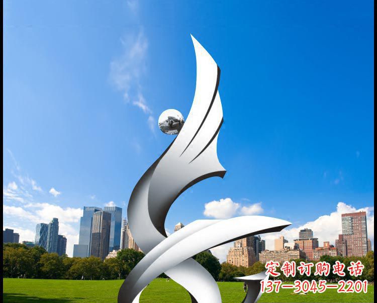 大同优雅贵族不锈钢凤凰雕塑