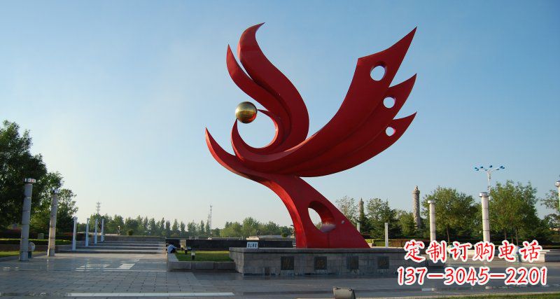 大同凤凰雕塑——浓缩的美丽传统
