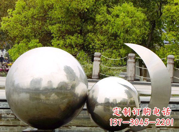 大同别出心裁不锈钢地球雕塑