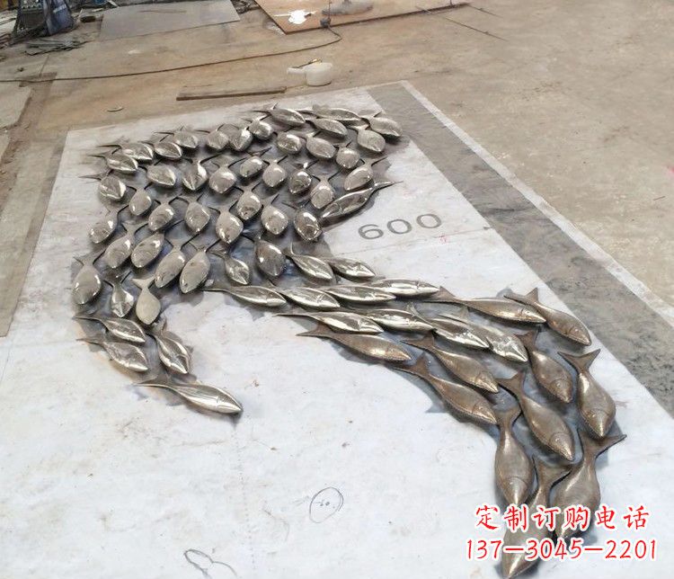 大同多彩活力的不锈钢动物雕塑
