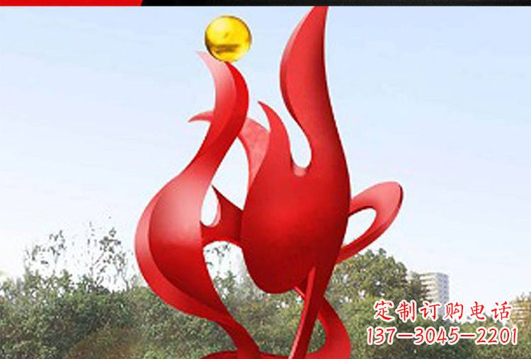 大同现代工艺不锈钢凤凰雕塑