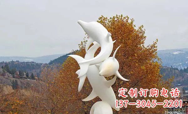 大同山东中领雕塑海豚雕塑让自然之美悠然而生