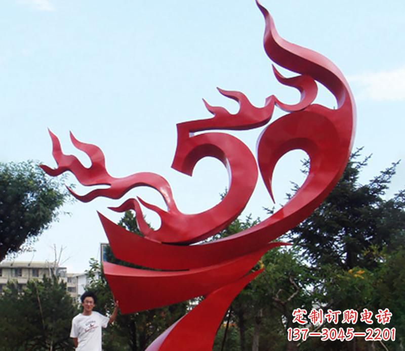 大同梦幻飘带景观雕塑