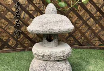 大同精美仿古石灯公园照明灯石雕
