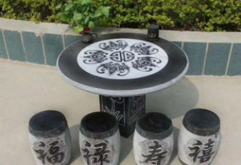 大同传统工艺福禄寿喜雕塑