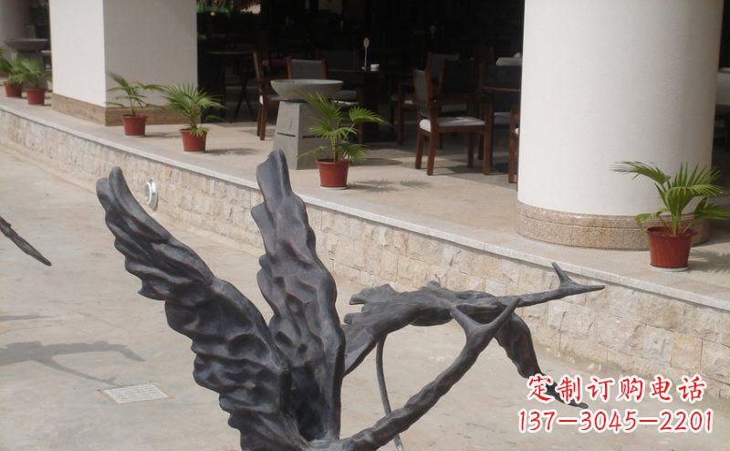 大同中领雕塑精美大雁铜雕