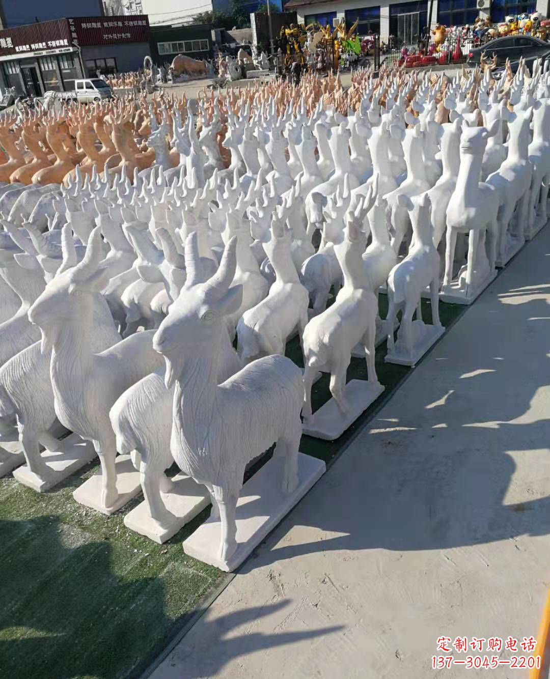 大同大理石羊雕塑
