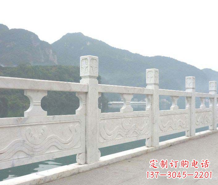 大同高品质公园大理石栏板景观石雕